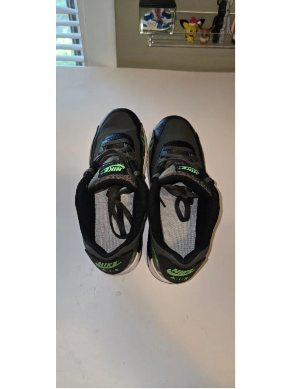 Boys Nike Air Max Sneakers 7y (Big Boy) Green Black Camo